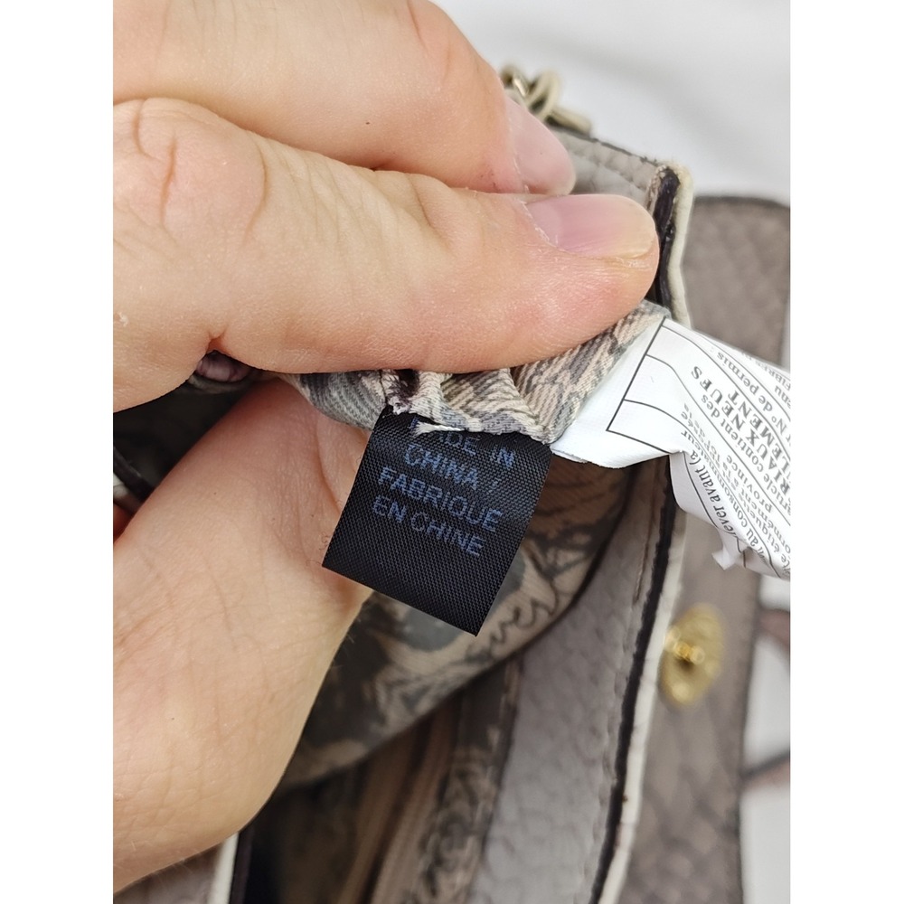 Guess Otilia Mini Rose Multi Faux Snakeskin Colorblock Crossbody Bag RH261896 NW - Picture 8 of 13